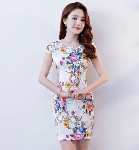 Summer Cheongsam Dress
