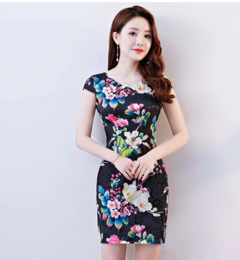 Summer Cheongsam Dress