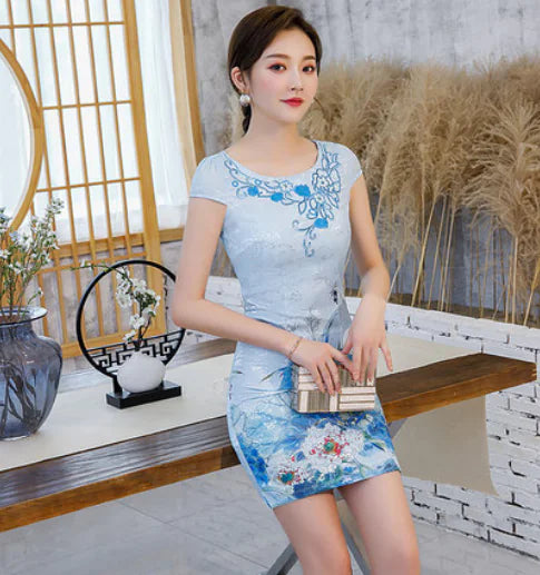 Summer Cheongsam Dress