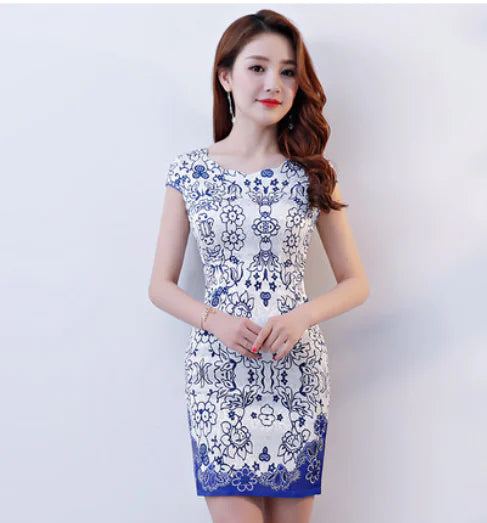 Summer Cheongsam Dress